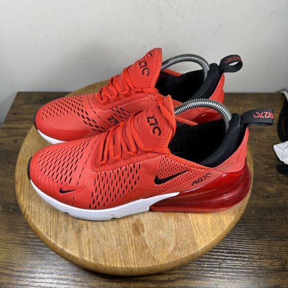 Nike Air Max 270 Shoes Mens Size 9.5 Red Black White AH8050-601 Running Sneakers main image 5